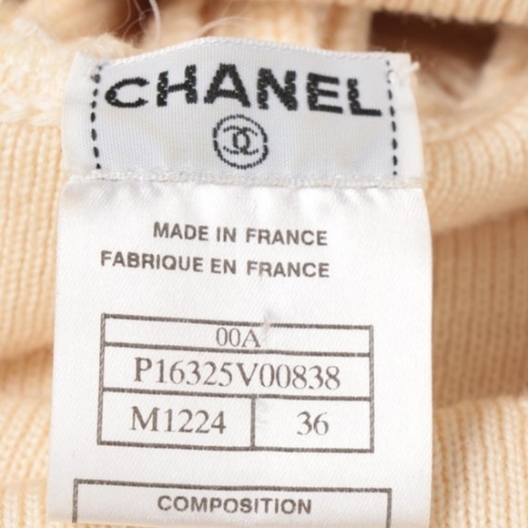Chanel Wool Turtleneck Sweater, Fall-Winter 2000-2001 size 36 - Picture 5 of 5